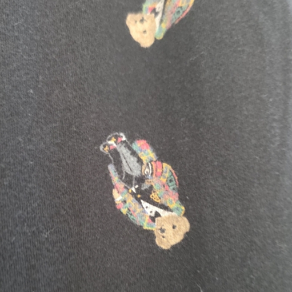 Polo Ralph Lauren Black Patterned Joggers - Picture 10 of 11